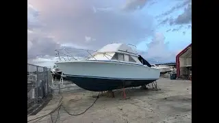 1973 Bertram 28' FBC Restore Part 2 