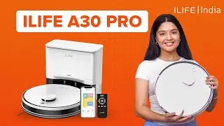 ILIFE A30 Pro Self-Emptying Robot Vacuum Demo | 5000Pa, LiDAR Mapping, Vacuum & Mop, App Control