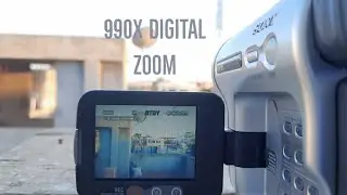 Sony handycam - 990x digital zoom and useful camera features