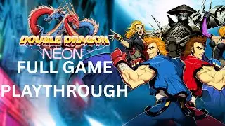 Harder Than I Remember - Double Dragon Neon(PS3)Full Game Playthrough