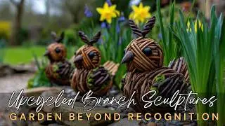 Upcycled Branch Sculptures Ideas: Look How These Ideas Transform The Garden Beyond Recognition!