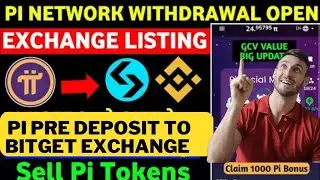 PI NETWORK - HOW TO DEPOSIT PI COINS TO BITGET EXCHANGE|PI MIGRATION, LISTING DATE & WHAT TO DO