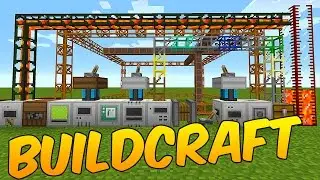 MOD DE TUBERIAS MAQUINAS DE ESCAVAR Y MOTORES: BUILDCRAFT - MINECRAFT MOD 1.8.9/1.7.10