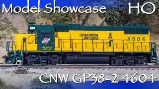 Операция &laquo;Спасательный отряд&raquo;! - Витрина моделей HO Chicago & Northwestern GP38-2 4604!