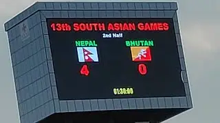 Nepal 4 vs Bhutan 0 Football ||South Asian Games 2019 SAG ||1st SAG Match Of Nepal 2019