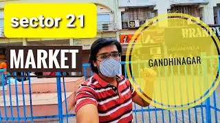 sector 21 market gandhinagar| Bought a mini tripod for vlogging| #sector21