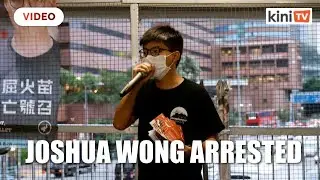 Hong Kong democracy activist Joshua Wong arrested for 2019 illegal assembly