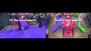 Splatoon 3 - Tricolor Turf War Gameplay (Grand Splatlands Bowl) w/ Overhead Map [Switch]