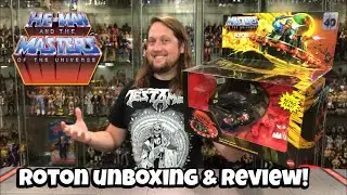 Roton Masters of the Universe Origins Unboxing & Review!