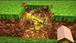JEDER BLOCK DROPPT WAFFEN in Minecraft
