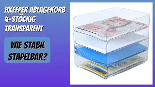 BEWERTUNG (2025): HKeeper Ablagekorb 4-st&ouml;ckig Transparent. Infos