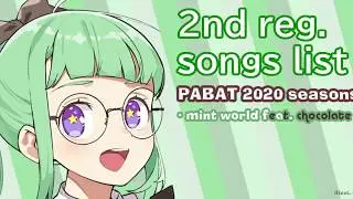 [BMS] PABAT! 2020 songs list (2nd reg. - draft) [ #PABAT2020 ]