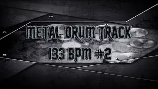 Simple Straight Metal Drum Track 133 BPM | Preset 2.0 (HQ,HD)