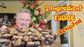 2 INGREDIENT FUDGE!!💥💯 A MUST LEARN! #FUDGE #2ingredients