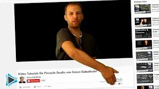 Pinnacle Studio Deutsch Video Tutorial Chroma Key und Green Screen Effekt