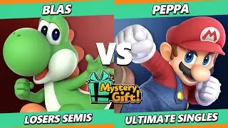 Mystery Gift! LOSERS SEMIS - Blas (Yoshi) Vs. Peppa (Mario) Smash Ultimate - SSBU