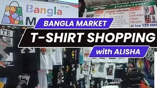 T-shirt shopping with Alisha at Bangla Market 2022 🔥 Phuket Thailand Fake Markets 🇹🇭 New