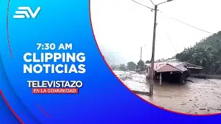 Vías de Chimborazo afectadas por las lluvias | Televistazo | Ecuavisa