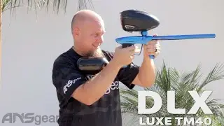 DLX Technologies TM40 Paintball Marker - Shooting Video