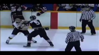Hockey Fights - Blachman vs Kennedy Nov 18
