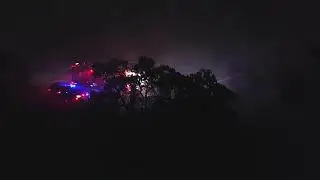 LIVE NOW: Crews respond to large grass fire in Northern Bexar County
