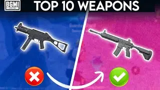 BGMI- Best Weapon&rsquo;s Under Long Range And Close Range Situation With Underrated Weapon 