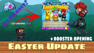 New Easter Update + Pack Opening! Ez Profit? | Pixel Worlds