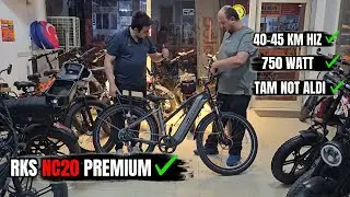 Rks Nc20 Premium Elektrikli Bisiklet İnceleme / 750 Watt Motor Gücü #rks #elektriklibisiklet