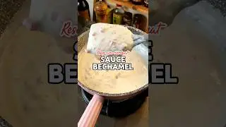 BEST BECHAMEL SAUCE ‼️#food #shortsfood #bechamel #bechamelsauce