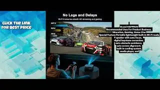 HAPPRUN 2500 ANSI Lumen 4K UHD Netflix Licensed Smart Projector Review: Dolby Audio Home Theater