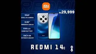Breaking Down the Redmi 14C Design Process | Abdullah Graphics