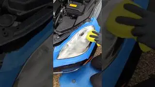Old to NEW in 10 seconds!!! #headlights #satisfying #timelapse #lexussc430 #cars