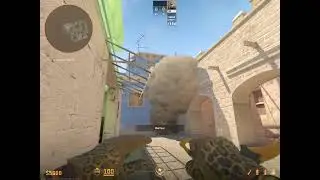 Cool Mirage B Bombsite Smoke