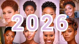 💯❤2026 Kr&oacute;tkie fryzury dla czarnosk&oacute;rych kobiet: ponad 100 modnych i szykownych fryzur🔥