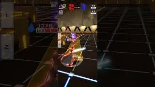 キリトで新ステ『コラボSR』積んで飛び込む。SAOコラボキャラ。7k0dフリバ【#コンパス 】#shorts