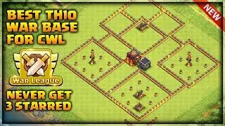 Best Th10 War Base for CWL 2019 Anti 3 star Anti Everything - Never get 3 starred | Clash of Clans