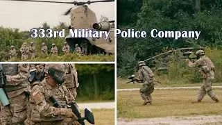 US Army &bull; 333rd Military Police Company &bull; Marseilles Training Center &bull; Illinois USA