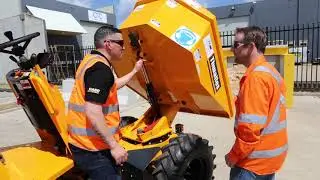 Thwaites 1.5T dumper for Health & Safety Advisory