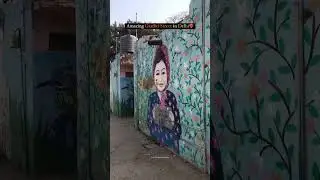 Amazing Graffiti Street In Delhi ❤️&zwj;🔥. #graffiti #street #delhi #de