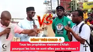 ⛔️ SUIVEZ LE DÉBAT ; UN SEUL DIEU, PLUSIEURS LOIS : POURQUOI ?  ( quelle réponse !! )