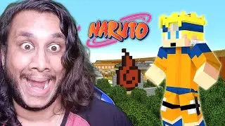 NARUTO Mod In Minecraft | Minecraft Modded Hindi Series !..