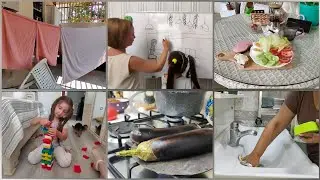 утренняя ПРОГУЛКА НЕ СОСТОЯЛАСЬ/Я РАБОТАЮ бабушкой #rugiyavlog #жизнь50+