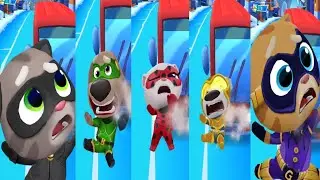 Talking Tom Hero Dash - Funny Fails moment of All Character ⭐️⭐️⭐️⭐️⭐️ Part 5