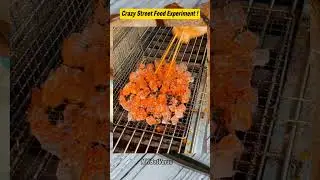 They Grilled ICE with Chili?! 😱 #shorts #crazyfood #streetfood