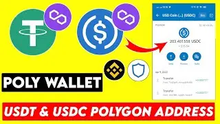 How to get usdt & usdc polygon wallet address | ploy usdt & usdc wallet address
