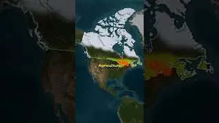 Canada Geography Explained in 57 Secs  🇨🇦🤩