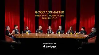 Good Ads Matter Directors' Roundtable, India 2026 | Trailer | Supported by Invideo