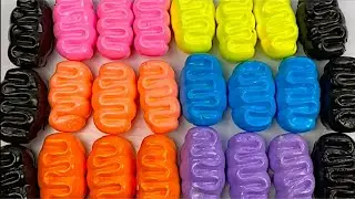 CRACKLING LIGHT PLASTICINE.Satisfying slime video