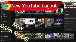 Обновленный макет YouTube 2017: темный режим &mdash; как включить темную тему YouTube | Темная версия YouTube