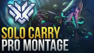 When Pros Solo Carry #1 - Overwatch Montage
